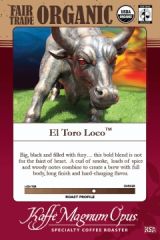 Fair Trade Organic El Toro Loco Blend Coffee